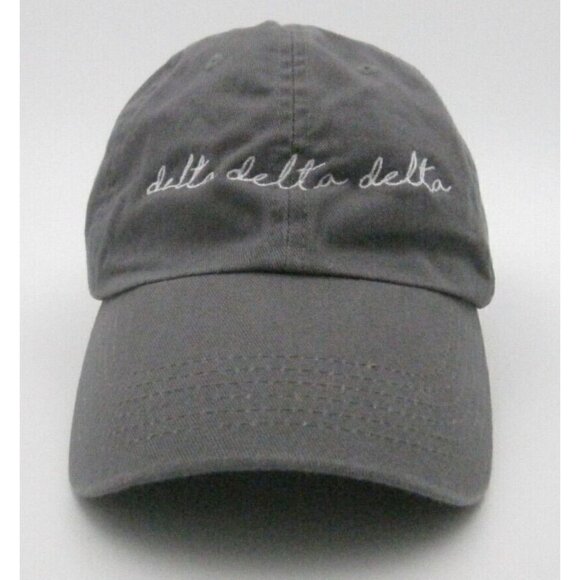 Delta Delta Delta Embroidered Adjustable Hat (A) - Picture 1 of 5